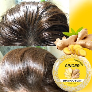 YURHERSU <span class=keywords><strong>Shampoo</strong></span> Solido allo Zenzero Anti-Crespo Nutriente per la Crescita dei Capelli e Prevenzione della Caduta, Detergente Profondo - Product Image 6