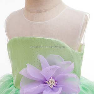 Giáng Sinh Cổ Tích Công Chúa Ăn Mặc Tinkerbell Trang Phục Cô Gái Nhỏ Ưa Thích Sinh Nhật Yêu Tinh Hoa Ăn Mặc Halloween Cosplay Trang Phục - Product Image 4