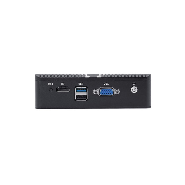 AISTONE Barebone 4 Lan 1G DDR3 mSATA mini pc firewall N2840 router x86 aluminum chassis OPNsense appliance 4 rj45