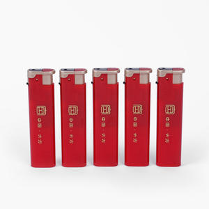 Briquet à cigare en plastique au gaz <span class=keywords><strong>Butane</strong></span> de couleur mate avec Logo personnalisé, Rechargeable, coupe-vent et coupe-vent - Product Image 5