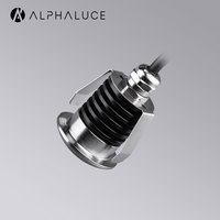 Mini 1W DC24V Led Trottoir de Jardin Lampadaire Routier Décorative A Mené des Lumières De Plate-Forme E27 Lumières Souterraines A Mené La Lumière Enterrée IP67