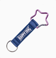 Porte-clés personnalisés avec logo, courtes attaches, sangles, mousquetons promotionnels, cadeaux