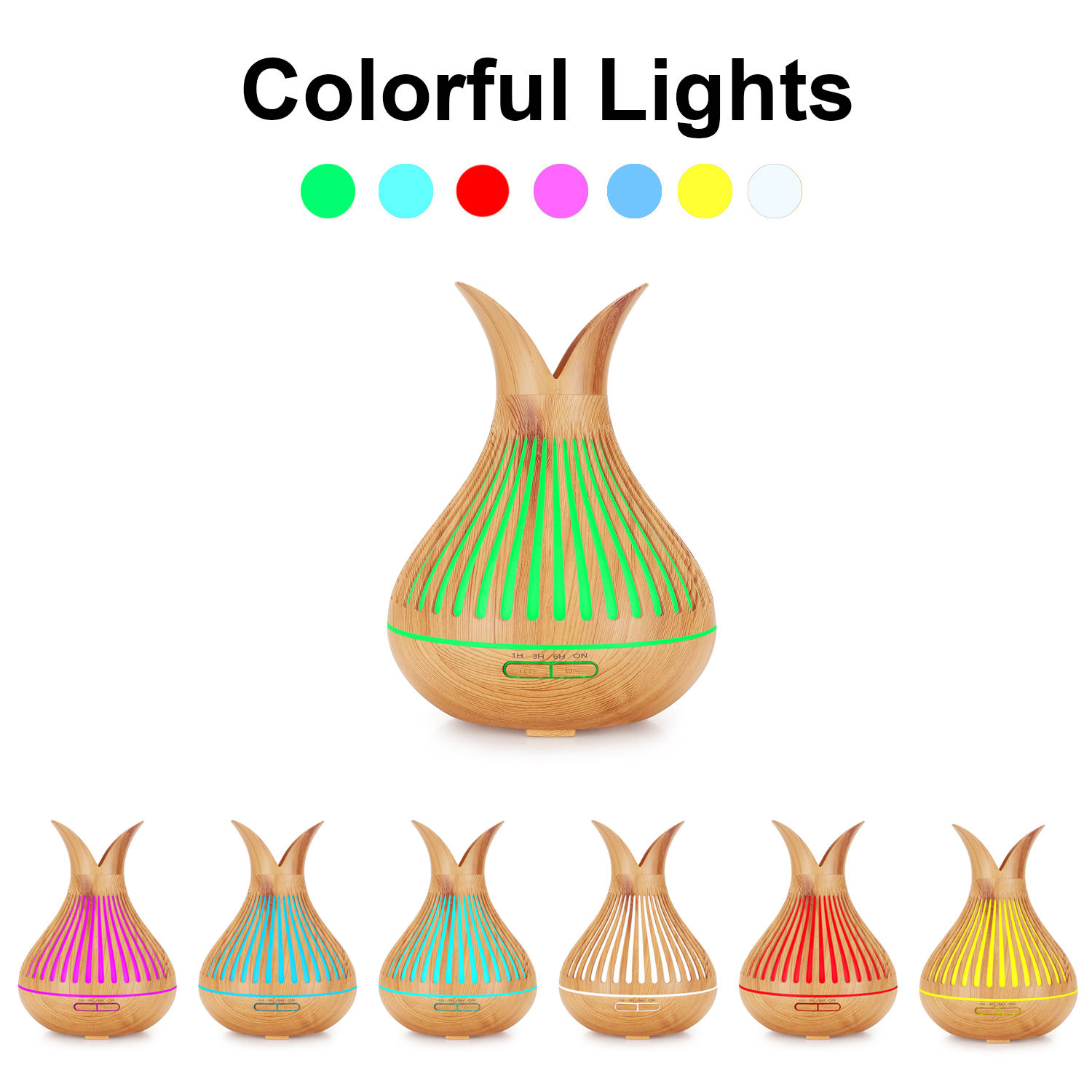 Grano de madera ligero