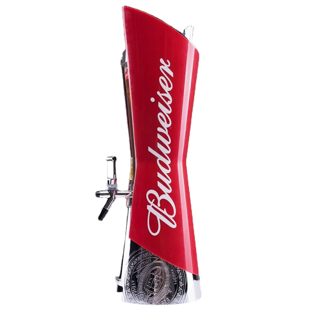 Torre dispensadora de cerveja 3l, barra de bebidas pub com torneira