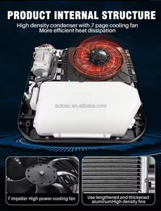เครื่องปรับอากาศติดหลังคารถยนต์อเนกประสงค์ 12v/24v 1800W สำหรับรถยนต์และรถบรรทุก รุ่น EAC002.56 สำหรับรถพ่วง - Product Image 4