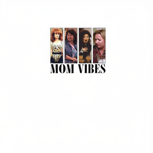 Camiseta Mom Vibes Sitcom Mom Cool Mother's Vibes 70S - Product Image 2