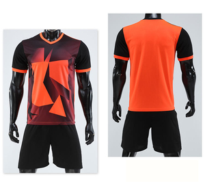 Kaos Olahraga Bernapas Cepat Kering Grosir, Celana Pendek Tim Pemain Sepak Bola Custom Ukuran XL Musim Panas - Product Image 5