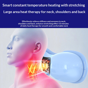 Ergonomic Cervical Pillow With EMS Red Light Heating Traction Features Neck <b>Massager</b> for Relief EM-2442 Ergonomic Cervical Pillo - Product Image 4