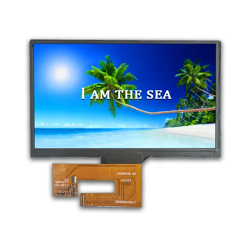 7 Inch 1024*600 Lcd Display Module 24-bit Parallel RGB Interface HD Square Tft Screen Panel