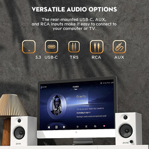 Ohayo 60W Stereo PC Loa Hoạt Động Không Dây 5.3 Máy Tính Để Bàn Âm Thanh Máy Tính Xách Tay Loa Máy Tính Để Chơi Game Và Âm Nhạc - Product Image 6