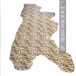 Da Bò Thật In Họa Tiết Không Chính Quy Lớp Da Trên Cùng - Product Image 3