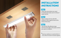 Lampu Dinding Pengisi Daya Nirkabel Desain Modern Terlaris dengan Sensor Gerak dan Alarm TDL-6110