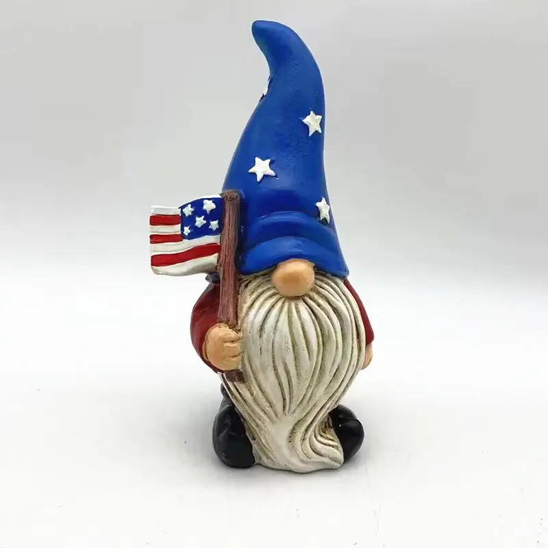 Fabrik Großhandel patriotische Saison Deko patriotischer Gnome für den 4. Juli