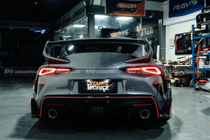 2019+ JDM สำหรับ Supra A90 T Type คาร์บอนไฟเบอร์ ชิ้นส่วนเสริมด้านหลัง - ติดตั้งง่าย สไตล์หรูหรา - Product Image 2