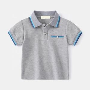 Kinder tragen Großhandel Schuluniformen Benutzer definierte Stickerei Logo 100% Baumwolle Schuluniformen Polo-Shirts - Product Image 4