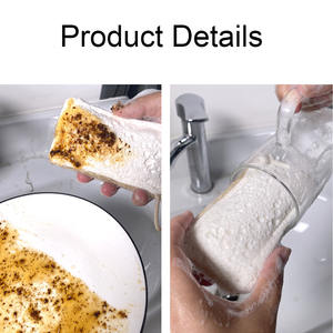 Accesorios de Cocina, Esponjas de Limpieza Comprimidas para Lavar Platos, Estropajos, Herramienta para Desincrustar la Placa de Cocina - Product Image 4