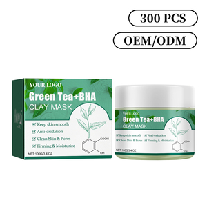 Mascarilla Facial Blanqueadora e Hidratante de Arcilla con Té Verde y Centella Asiática, Personalizada, para el Cuidado de la Piel, la Más Vendida al por Mayor - Product Image 1