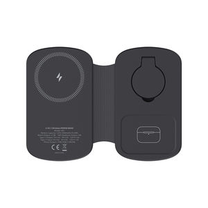 สินค้าใหม่ปี 2026 ขายส่ง พาวเวอร์<span class=keywords><strong>แบ</strong></span>งค์ 5000mAh เครื่องชาร์จพกพา <span class=keywords><strong>แบ</strong></span><span class=keywords><strong>ต</strong></span>เตอรี่สำรอง 15w ชาร์จเร็วแบบพับได้ 4 in 1 ที่ชาร์จไร้สายแม่เหล็ก - Product Image 2