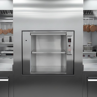 Ascenseur de cuisine pour restaurant, destiné au transport de plats, d'aliments et de vaisselle entre plusieurs étages