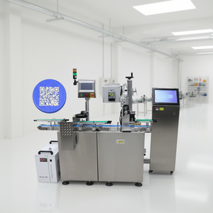Equipo Integrado de Codificación Láser para Códigos QR/Números de Lote, Rechazo de Productos Defectuosos, Trazabilidad Completa del Producto para Tapas de Botellas - Product Image 1