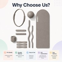 Kit Complet d'Accessoires de Pilates Écologiques en Gros pour Studio – Ensemble d'Équipement d'Exercice Multi-Pièces pour Cours