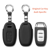 Étui de protection pour clé de voiture Audi, best-seller, en cuir de haute qualité, résistant aux chocs et à l'usure