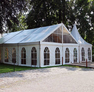 Tentes extérieures d'auvent de partie de tente de <span class=keywords><strong>barnum</strong></span> de chapiteau de mariage de doublure de plafond clair d'envergure pour des événements <span class=keywords><strong>prix</strong></span> usine de <span class=keywords><strong>barnum</strong></span> - Product Image 6