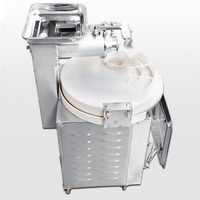 Séparateur de pâte électrique automatique et réglable Machine à cuire à la vapeur et à découper les boules de pâte pour Pizza Pain Cookie Hot Dog Bun