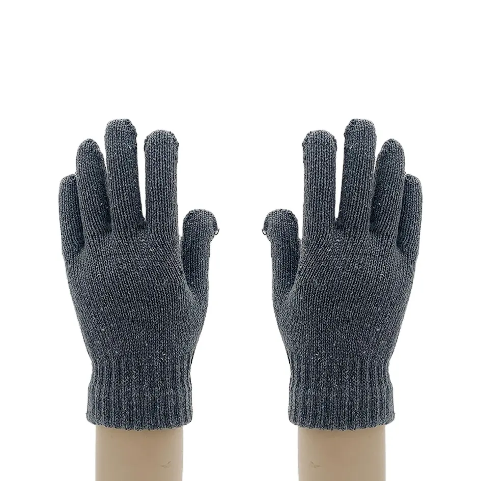 Winter Gloves Women Men Knit Warm Mittens Call Talking  Touch Screen Gloves Unisex