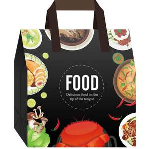 Boîte à lunch jetable à scellage ultrasonique personnalisée, revêtement en aluminium, isolée thermiquement, pour gâteaux, pain, à emporter, recyclable - Product Image 4