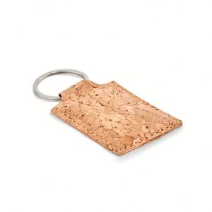 Llavero de Aleación Ligero con Logotipo Personalizado, Llavero Inteligente, Llavero de Corcho Vegano Ecológico Natural de Madera - Product Image 2