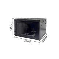 Armoire de support de réseau de serveur de centre de données de 19 pouces double ventilateur debout au sol 12U 15U 18U 22U 32U 42U 47U RJ45 DDF certifié CE