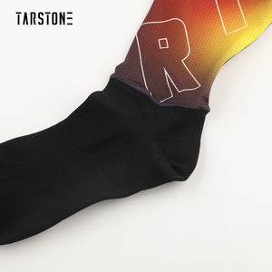 Chaussettes <span class=keywords><strong>de</strong></span> cyclisme confortables et respirantes à <span class=keywords><strong>prix</strong></span> d'usine, design personnalisé, antidérapantes, pour hommes, pour le sport et le vélo - Product Image 4
