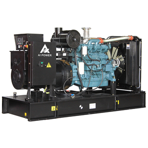 Doosan-generador diésel de 250kva, generador portátil de baja generación con programa de mantenimiento, grupo generador de Bajo sonido - Product Image 2