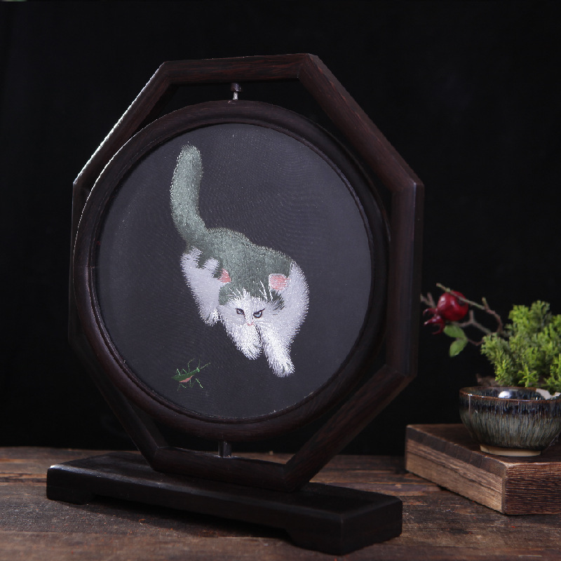 Chaton double face, couleurs différentes 2