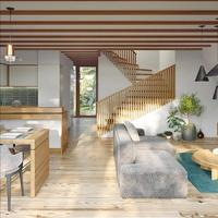 Maison de vacances triangulaire préfabriquée à cadre en A rapidement assemblée pour salon maison préfabriquée à structure en acier
