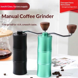 <span class=keywords><strong>Molinillo</strong></span> <span class=keywords><strong>de</strong></span> Café Portátil Manual con Muelas <span class=keywords><strong>de</strong></span> Acero Inoxidable y Cerámica, Diseño Minimalista Moderno para Uso Doméstico y Comercial - Product Image 3