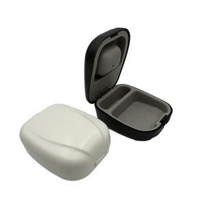 High Quality <b>Hearing</b> <b>Aids</b> Convenient Storage Box Black ABS Material HappyHearing for BTE/CIC/FP Kits <b>Hearing</b> <b>Aids</b> Carrying <b>Case</b> - Product Image 2