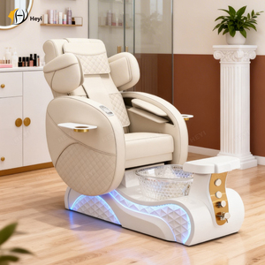 Meilleures ventes de chaises professionnelles à dossier haut pour pédicure et manucure, mobilier pour pédicure, massage spa des pieds, pédicure - Product Image 6