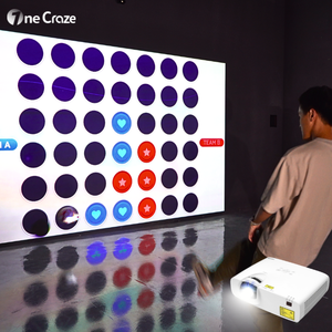 <span class=keywords><strong>Jeu</strong></span> <span class=keywords><strong>de</strong></span> projection murale interactif AR Sport : Simulation numérique <span class=keywords><strong>de</strong></span> football, basketball et pickleball pour l'entraînement multijoueur - Product Image 3