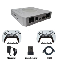 Boîte de jeu TV WiFi 4K Super Console 36800, jeux d'arcade, 36800 jeux rétro, manette sans fil, prise EU/Japon, mémoire 64 Go