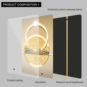 ديكور غرفة معيشة فاخر حديث بحجم كبير لوحة لا تزال الحياة لوحة جدارية فنية - Product Image 4