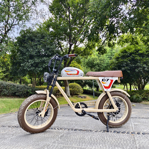 20 pollici 48v 500w 750w strada vecchio stile pneumatico grasso bicicletta elettrica - Product Image 2