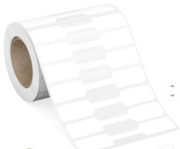 Étiquettes thermiques autocollantes imperméables imprimées pour bijoux, étiquettes de prix pour bijoux, autocollants à code-barres, colliers, boucles d'oreilles, bagues, promotion