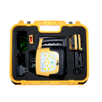 SINCON RL-100G auto-nivellement longue portée ligne croisée 500m 360 degrés faisceau vert niveau Laser rotatif