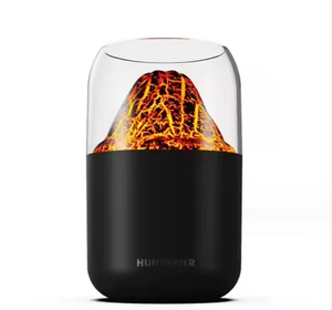 Humidificateur portable miniature 3D simulé <span class=keywords><strong>volcan</strong></span> de 300 ml en gros, diffuseur d'aromathérapie aux huiles essentielles pour un usage domestique - Product Image 1