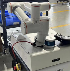 Robot de soudage de roues en acier à faible teneur en carbone FR5 avec poignée ergonomique, plateforme de soudage MIG/MAG robuste, moteur PLC 1 KW - Product Image 1