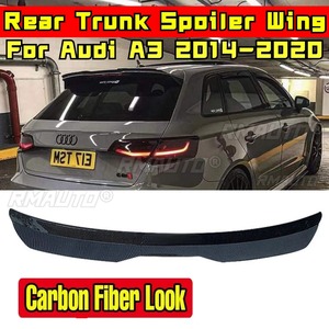For A3 Sportback 8P 2014-2020 <b>Rear</b> <b>Spoiler</b> Wing Body Kit Car <b>Rear</b> Roof <b>Spoiler</b> Car Accessories <b>Rear</b> Roof <b>Spoiler</b> Exterior Part - Product Image 2