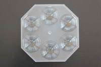 La longueur focale Offre Spéciale 90mm d'objectif de collimateur de Fresnel LED améliorent la concentration de faisceau
