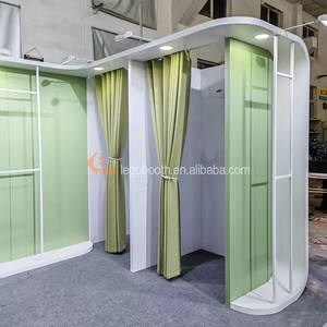 Stand Fieristico Premium Personalizzato con Sala Deposito, Stand Espositivo Modulare in Legno Riutilizzabile di Alta Qualità per Fiera del Fitness <span class=keywords><strong>FIBO</strong></span> - Product Image 5